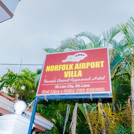 The Norfolk Heritage Airport Villa Katunayaka Eksteriør billede