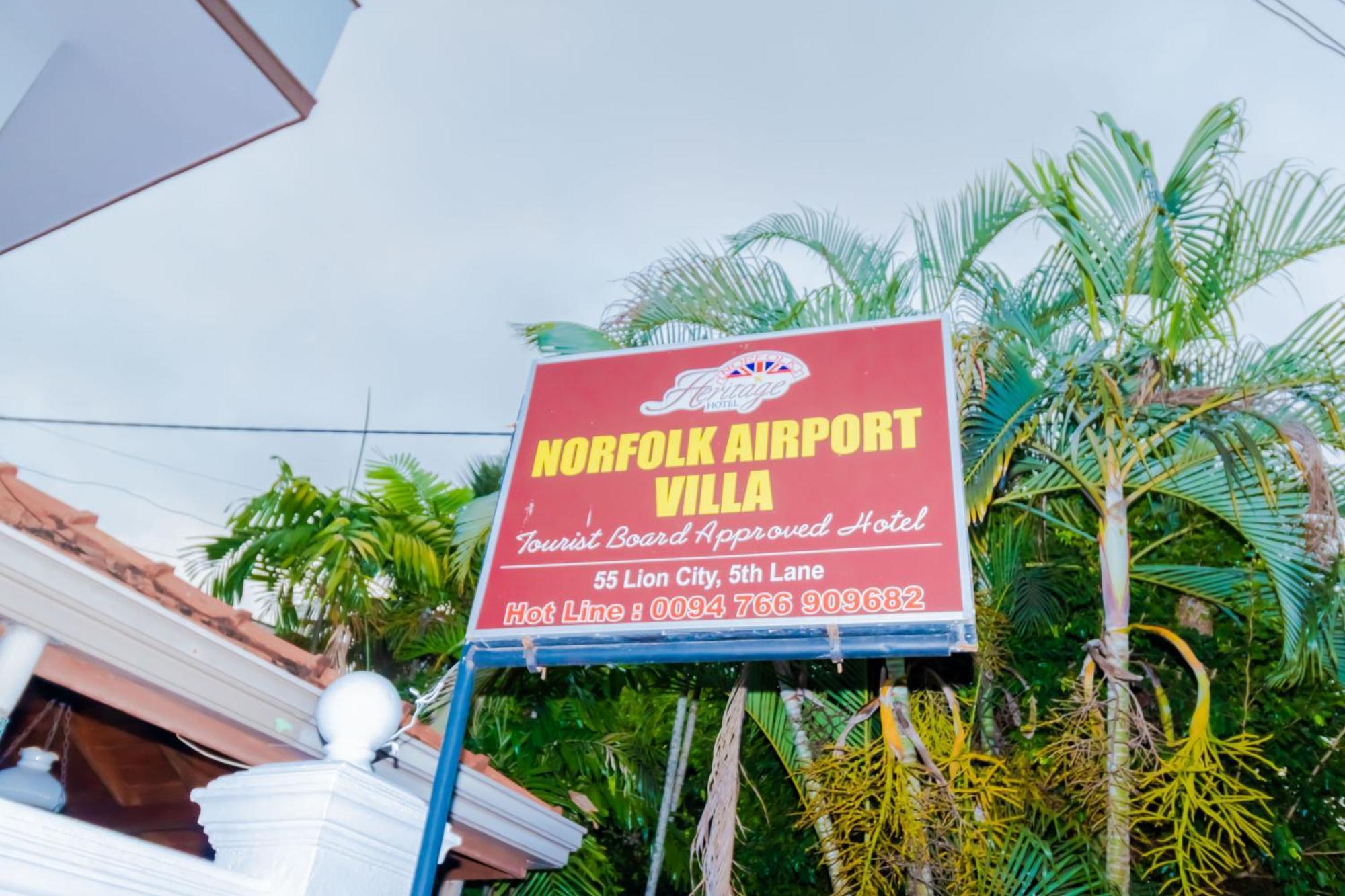 The Norfolk Heritage Airport Villa Katunayaka Eksteriør billede